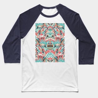 Aboriginal style illustration template Baseball T-Shirt